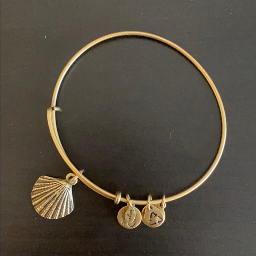 Alex and Ani Seashell Bangle Bracelet